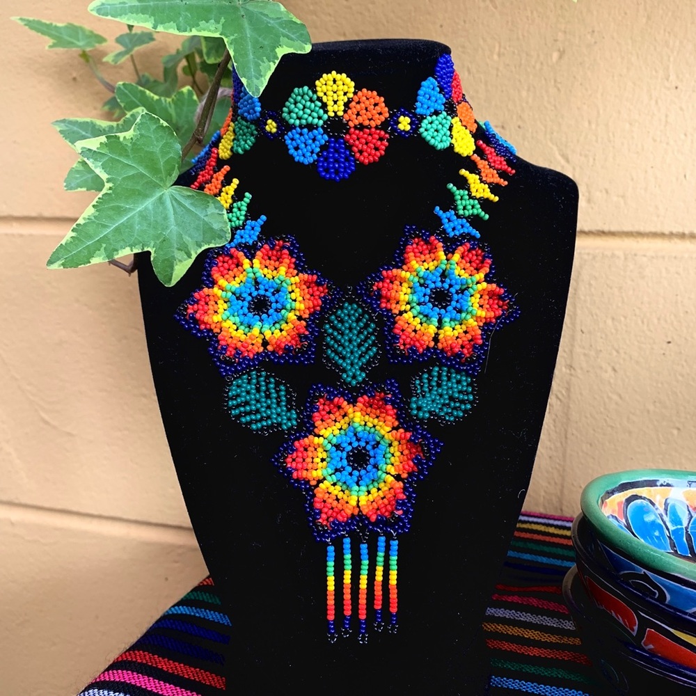 Handmade Flower Necklace